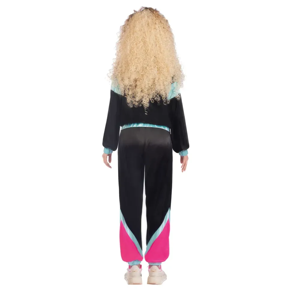 80-talls Svart Grilldress Kostyme