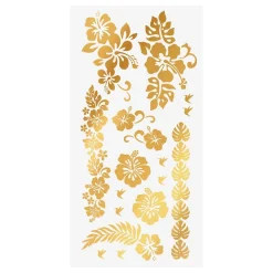Tatoveringer Blomster Gull