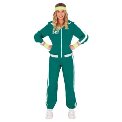 The Gamer Grønn Joggedress Dame Kostyme