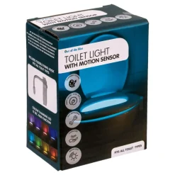 Toalettlampe med Bevegelsessensor
