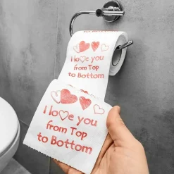 Toalettpapir I Love You