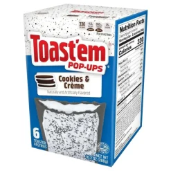 Toast'em Frosted Cookies & Cream