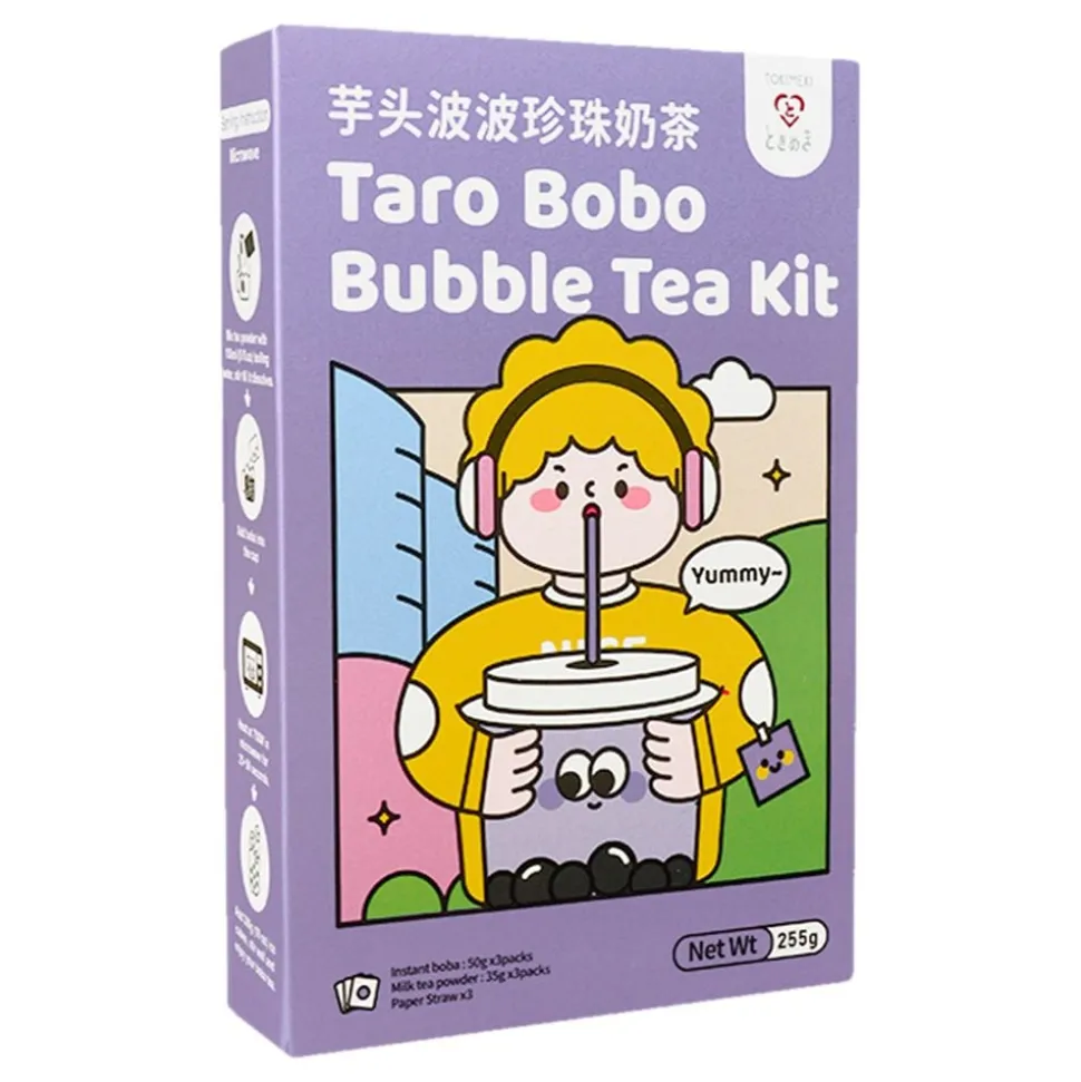 Tokimeki Taro Bobo Bubble Tea Kit