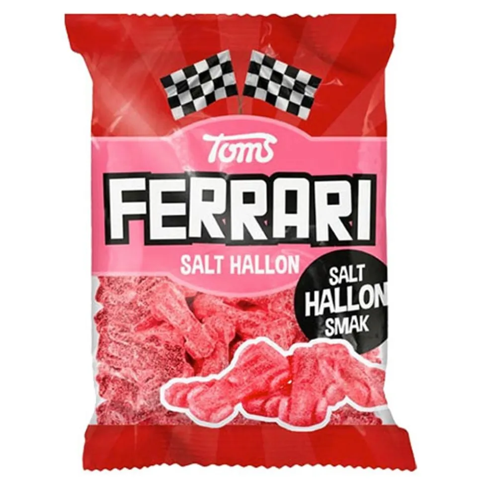 Toms Ferrari Salt Bringebær Godtepose
