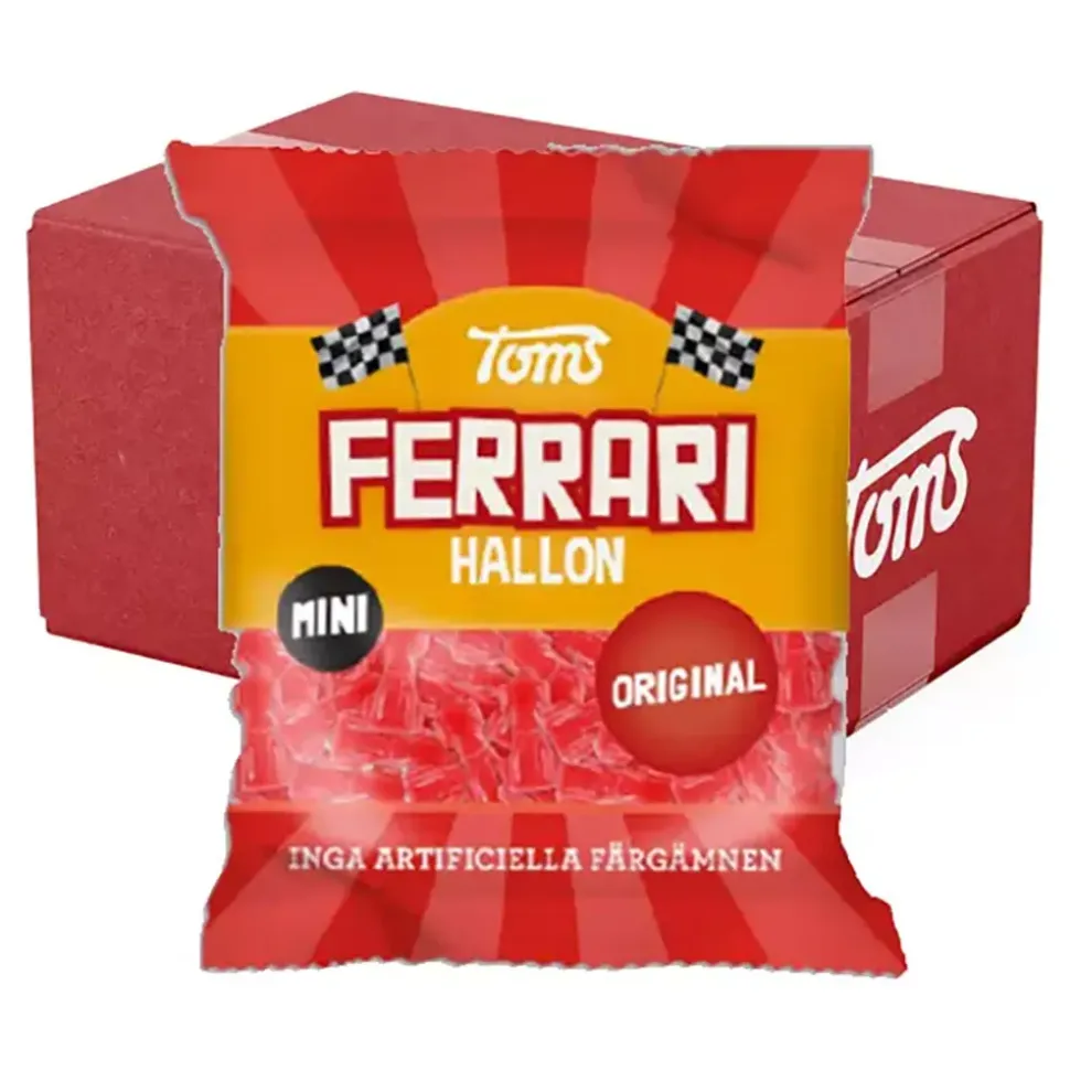 Toms Mini Ferrari Original Storpakning