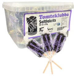 Tomteklubba (Nisseklubbe) Lakris Storpakning