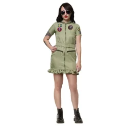 Top Gun Kjole Kostyme