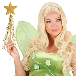 Tryllestav Stjerne Gull Glitter