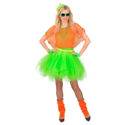 Tyllskjørt Neongrønn