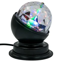 USB Diskolampe Flerfarget