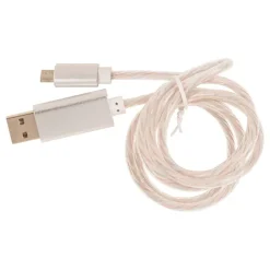 USB Ladekabel med LED