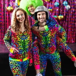 UV Leopard Grilldress Dame Kostyme