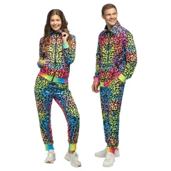 UV Leopard Grilldress Dame Kostyme