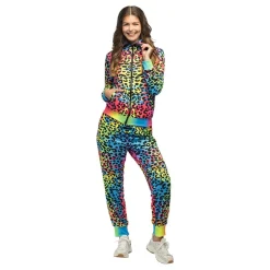 UV Leopard Grilldress Dame Kostyme