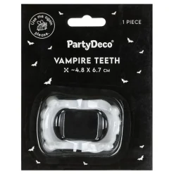 Vampyrtenner Hvite i Plast