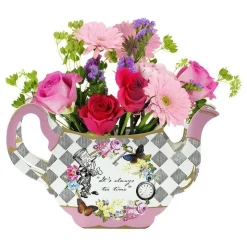 Vasedekorasjon Tekanne Alice Wonderland