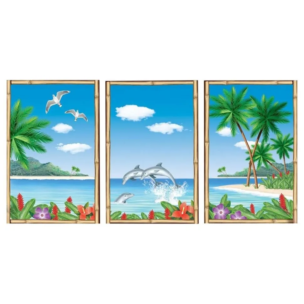 Veggdekorasjon Hawaii