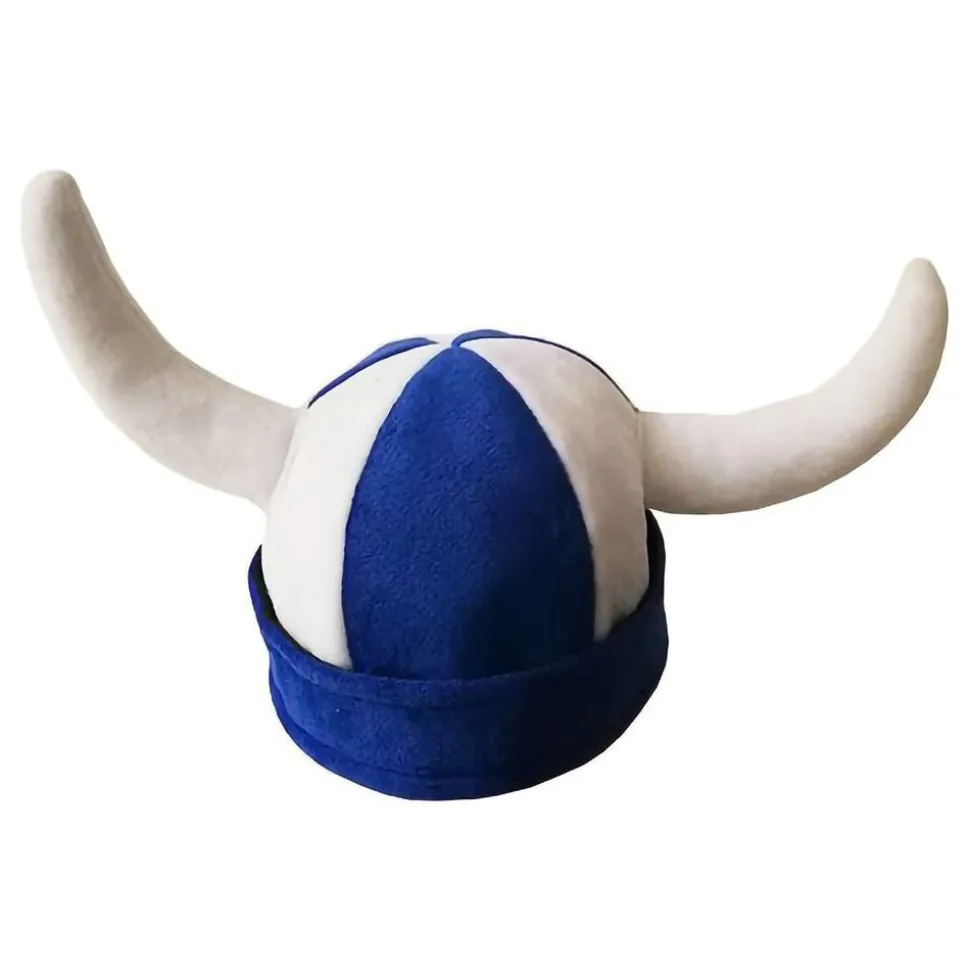 Vikinghatt Blå/Hvit