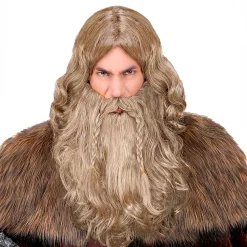 Vikingparykk med Skjegg