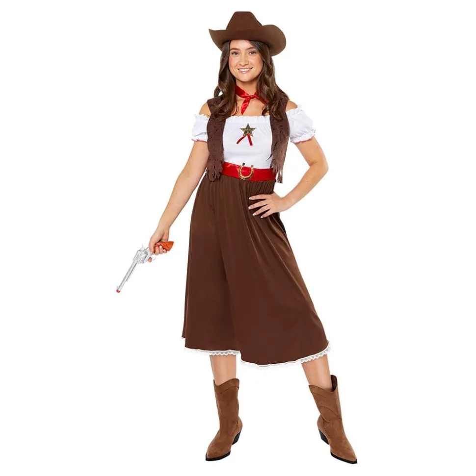 Ville Vesten Cowgirl Kostyme