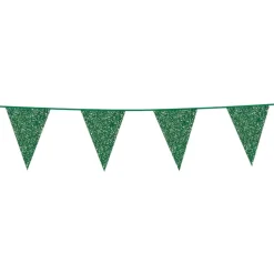 Vimpelgirlander Grønn Glitter