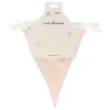 Vimpelgirlander i Stoff Dreamy Pastel