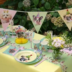 Vimpelgirlander Party Hund