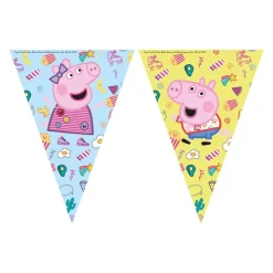 Vimpelgirlander Peppa Gris Blå/Gul