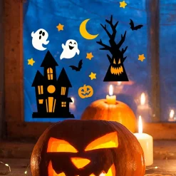 Vindusdekorasjon Halloween