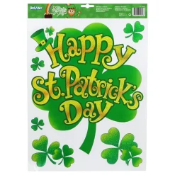 Vindusstickers Happy St Patricks Day