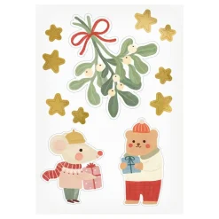 Vindusstickers Julemotiv