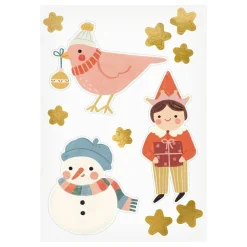 Vindusstickers Julemotiv