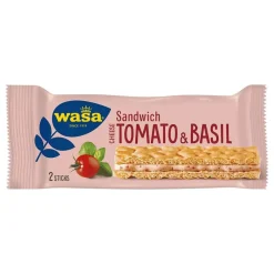 Wasa Sandwich Cheese Tomato & Basil Storpakning
