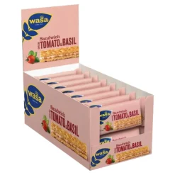 Wasa Sandwich Cheese Tomato & Basil Storpakning