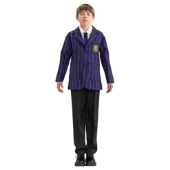 Wednesday Skoleuniform Gutt Barn Kostyme