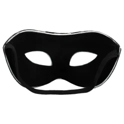 Øyemaske Disco Sølv