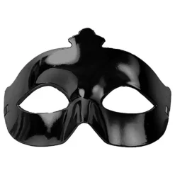 Øyemaske Metallisk Svart