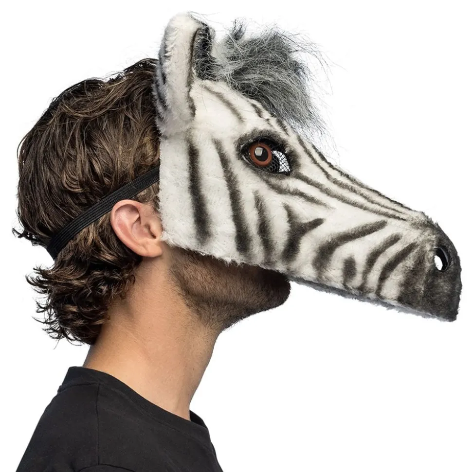 Zebra Halvmaske