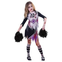 Zombie Cheerleader Lilla Barn Kostyme