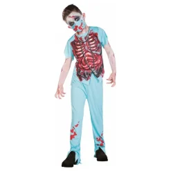 Zombie Kirurg Barn Kostyme